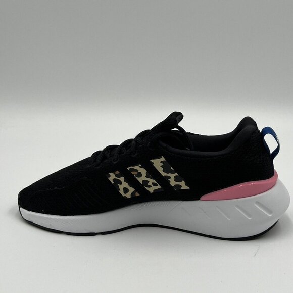ADIDAS Originals Girl's Swift Run 22 (Big Kid) Black/Bliss Pink/Blue 7 Big Kid M - Picture 10 of 15
